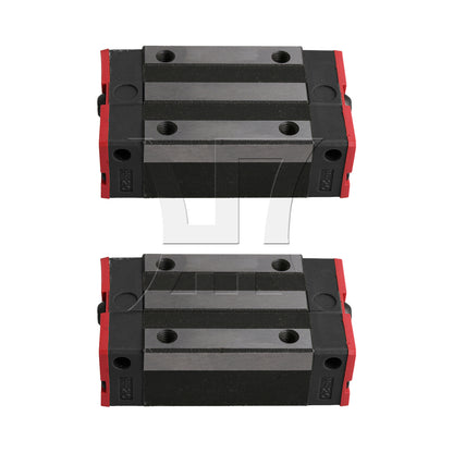 BQLZR 2pcs Linear Guide Slider Silent and Smooth HGH20CA