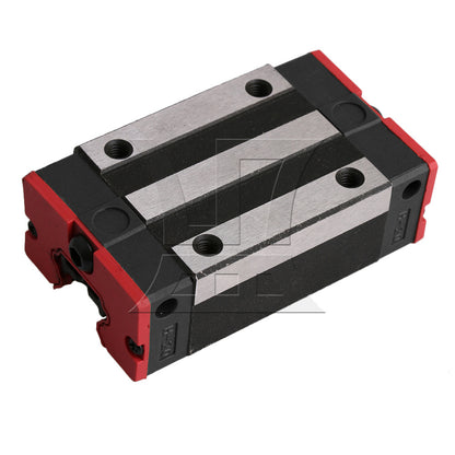 BQLZR 2pcs Linear Guide Slider Silent and Smooth HGH20CA