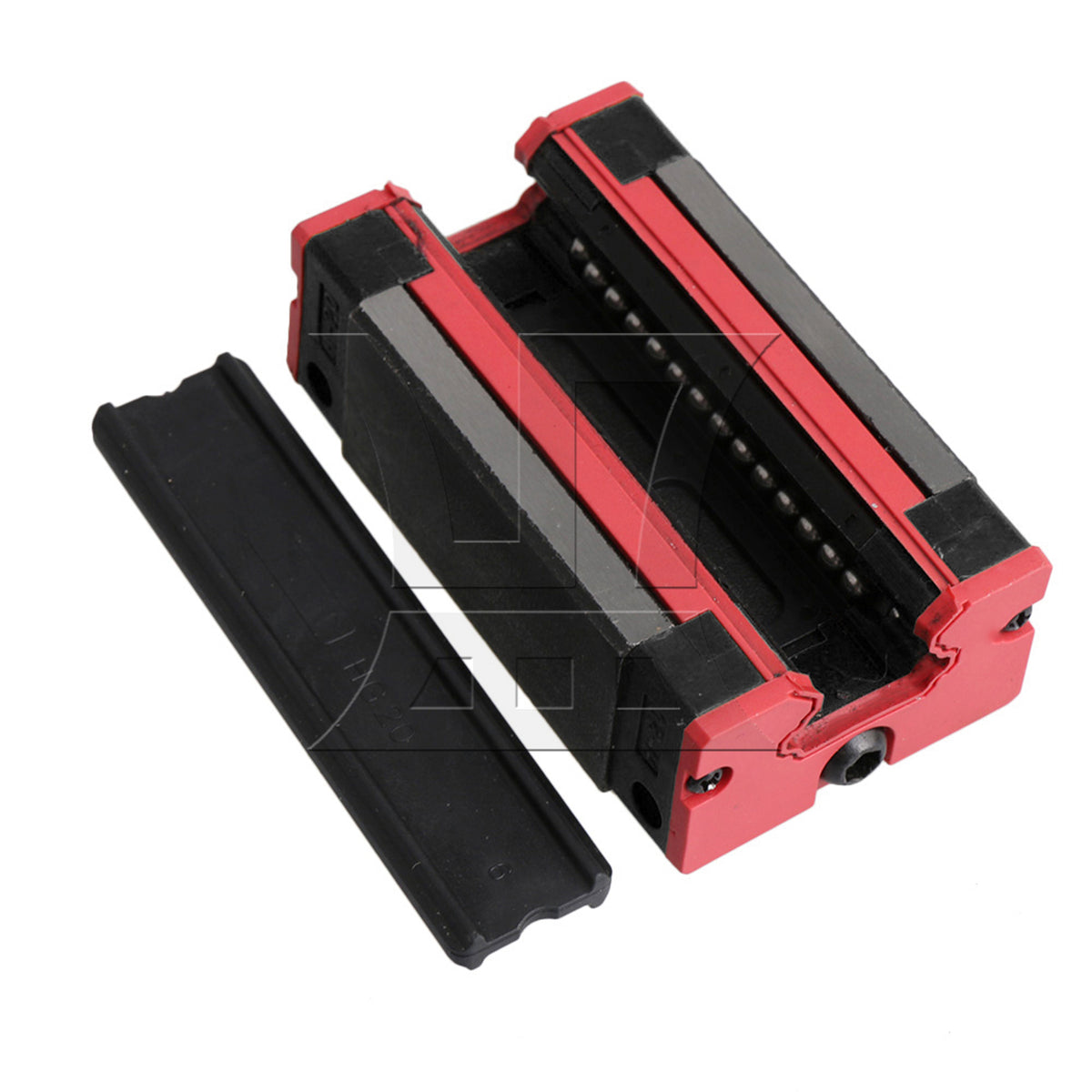 BQLZR 2pcs Linear Guide Slider Silent and Smooth HGH20CA