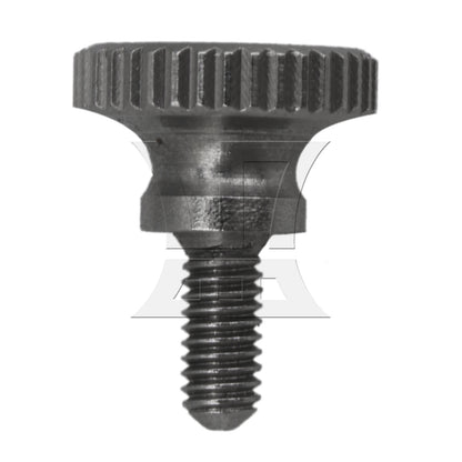 BQLZR M2.5x6mm Stainless Steel Stright Knurled Thumb Screws for Furniture