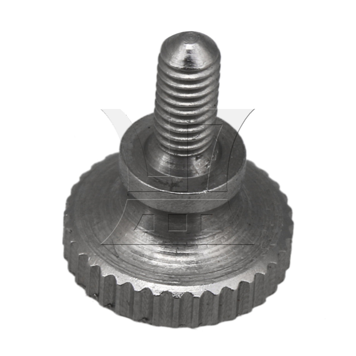 BQLZR M2.5x6mm Stainless Steel Stright Knurled Thumb Screws for Furniture