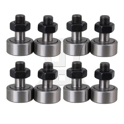 BQLZR  26mm Dia KR26 Cam Follower Bearing M10 Male Thread Type Bearings