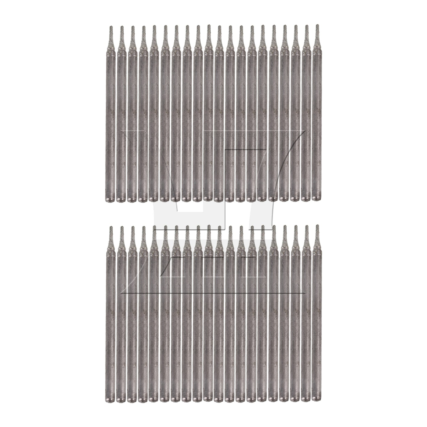 BQLZR Lapidary Gems Diamond Drill Bits Solid Bits 0.8 mm Silver for Repair