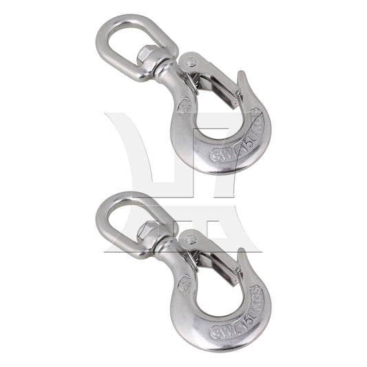 BQLZR  American 304 Stainless Steel Ring Rotary Cargo Hook 150KG