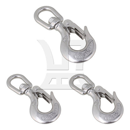 BQLZR  American 304 Stainless Steel Ring Rotary Cargo Hook 150KG
