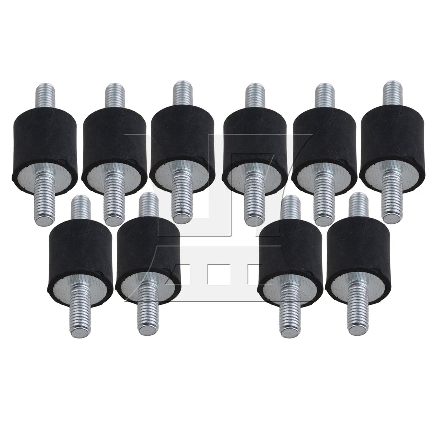 BQLZR 5PCS 5mm Double Ends Screw Against-Vibration Mount Silentblock For Engine