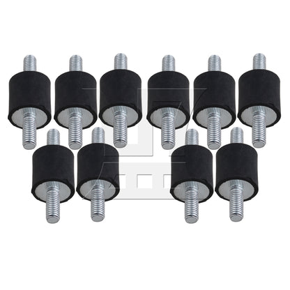 BQLZR 5PCS 5mm Double Ends Screw Against-Vibration Mount Silentblock For Engine