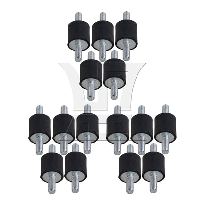 BQLZR 5PCS 5mm Double Ends Screw Against-Vibration Mount Silentblock For Engine