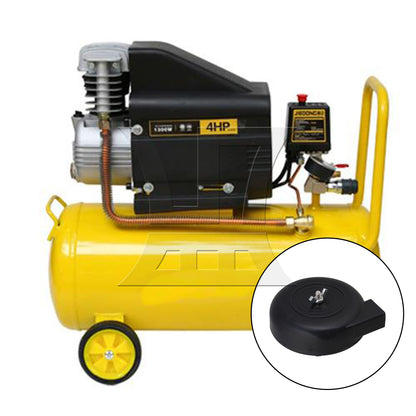 BQLZR 2 Pieces Black Air Intake Filter Silencer Compressor Blower Pump 16mm Diameter