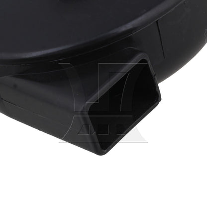 BQLZR 2 Pieces Black Air Intake Filter Silencer Compressor Blower Pump 16mm Diameter