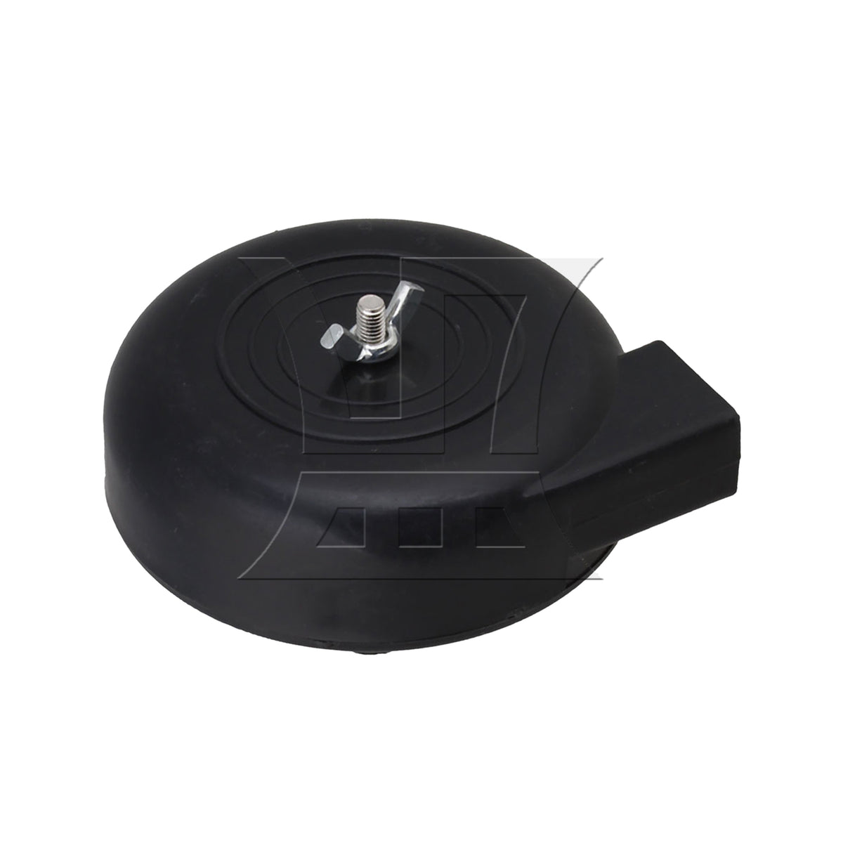 BQLZR 2 Pieces Black Air Intake Filter Silencer Compressor Blower Pump 16mm Diameter