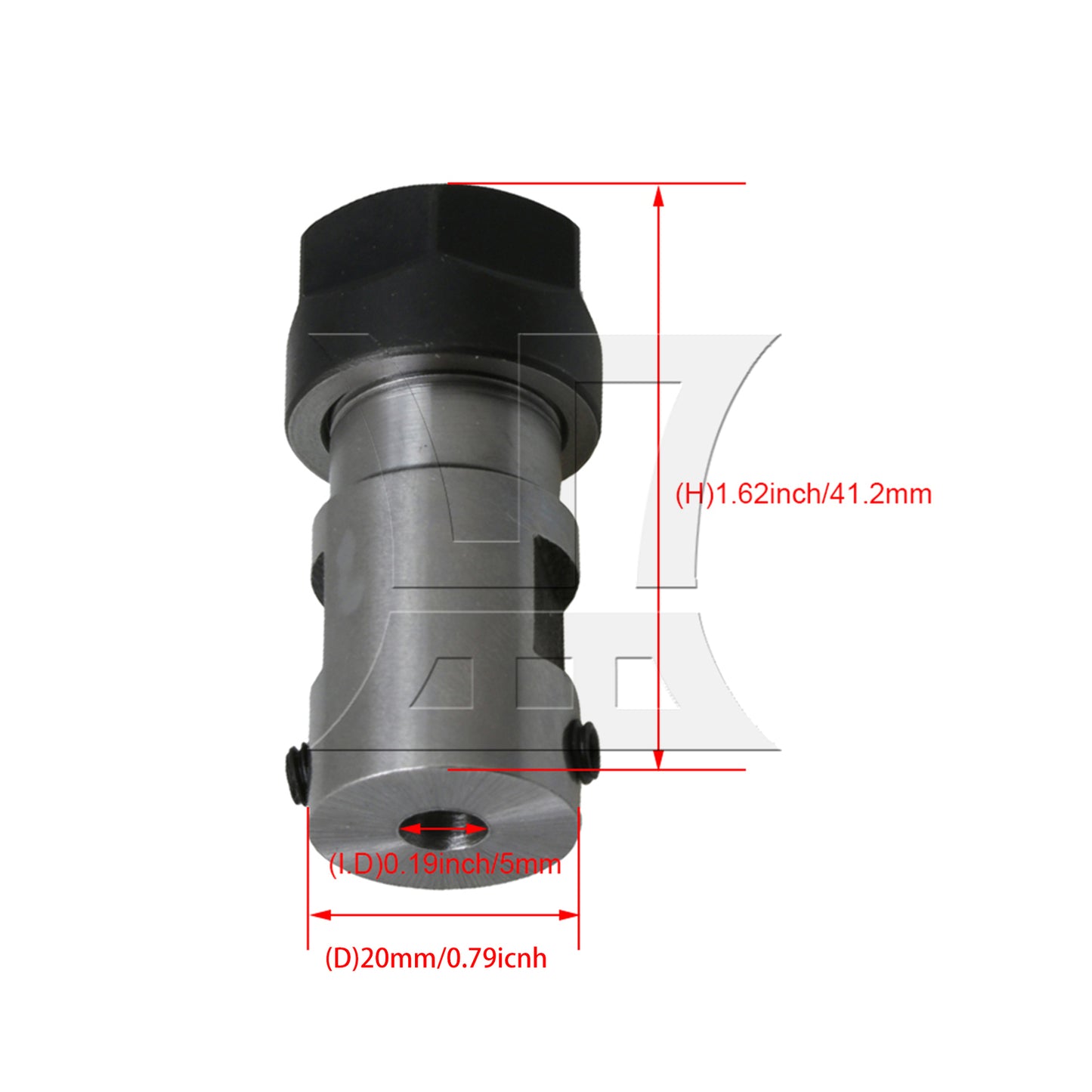 BQLZR ER16 Motor Spindle Extension Rod