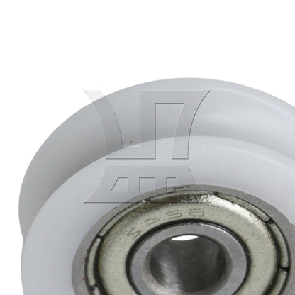 BQLZR U-shape Groove Pulley Wheels Steel Bearing 18mm Diameter 6mm Width
