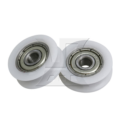 BQLZR U-shape Groove Pulley Wheels Steel Bearing 18mm Diameter 6mm Width