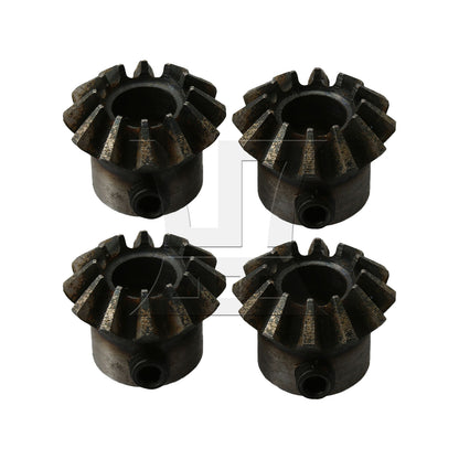 BQLZR  Tapered Bevel Gear 1.5 Module 12 Teeth 8mm Hole Diameter 90 Degree