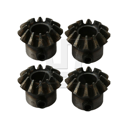 BQLZR  Tapered Bevel Gear 1.5 Module 12 Teeth 8mm Hole Diameter 90 Degree
