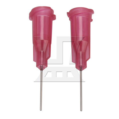 BQLZR 200 Pieces Red Dispensing Blunt Tool 1/2" For Liquid Dispenser Adhesive Glue
