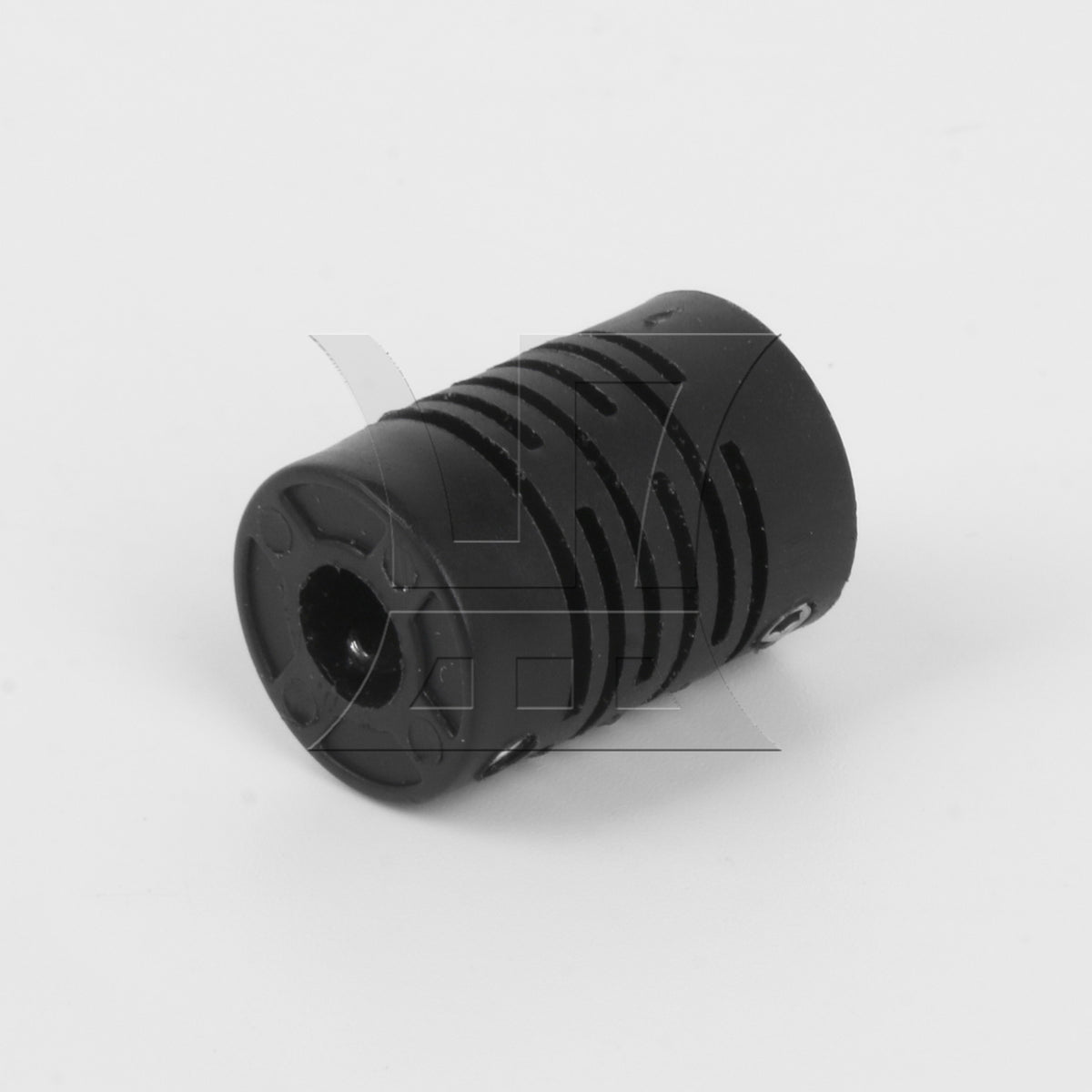 BQLZR 10pcs 6x6mm Encoder Coupling D15L21 Black Elastic Coupling Motor Coupler for Driving Shaft