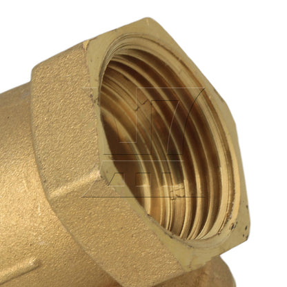 BQLZR 1inch Brass Thread Female BSPP Swing Check Valve DN25 with ID 32mm