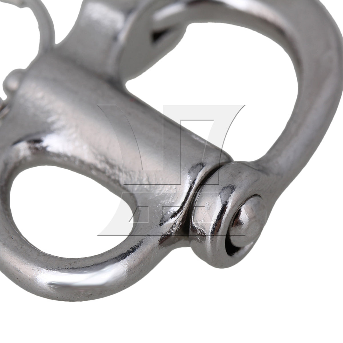 BQLZR 3pcs Stainless Steel Shackle, Suitable for Wire Rope