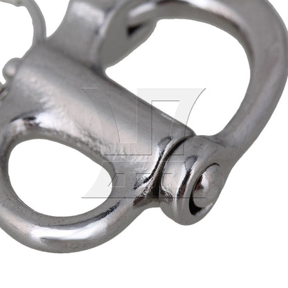 BQLZR 3pcs Stainless Steel Shackle, Suitable for Wire Rope