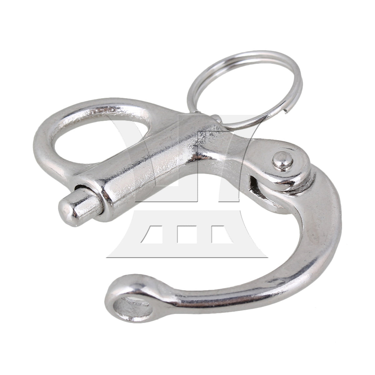 BQLZR 3pcs Stainless Steel Shackle, Suitable for Wire Rope