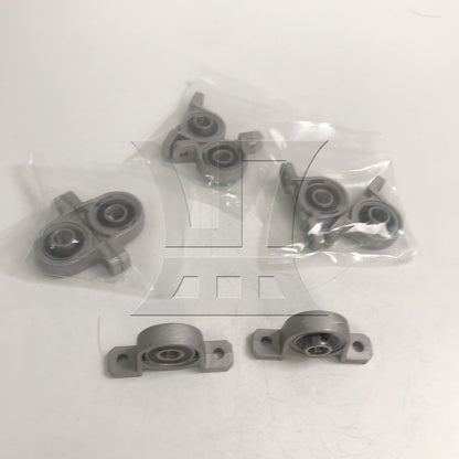 BQLZR Horizontal 8mm 350mm Length Lead Screw Rod Bearing Pillow Block Set