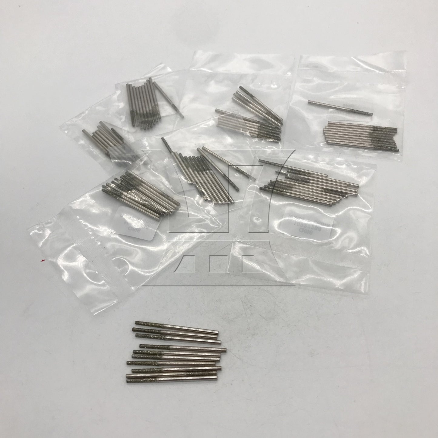 BQLZR 20Pieces 1.8mm Diamond Drill Bit 3/32" Shank for Porcelain Tile Ceramic Glass