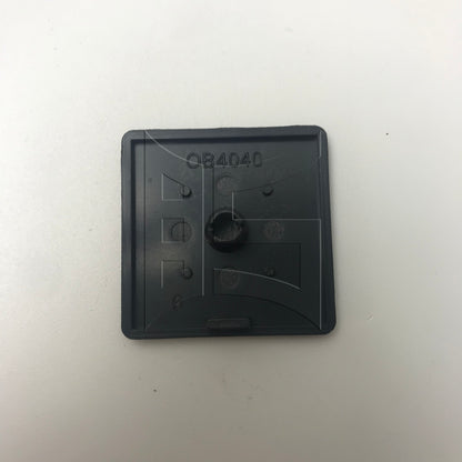 BQLZR 2pcs Extrusion End Cap 40x40mm Plastic for Mountaineering Platforms