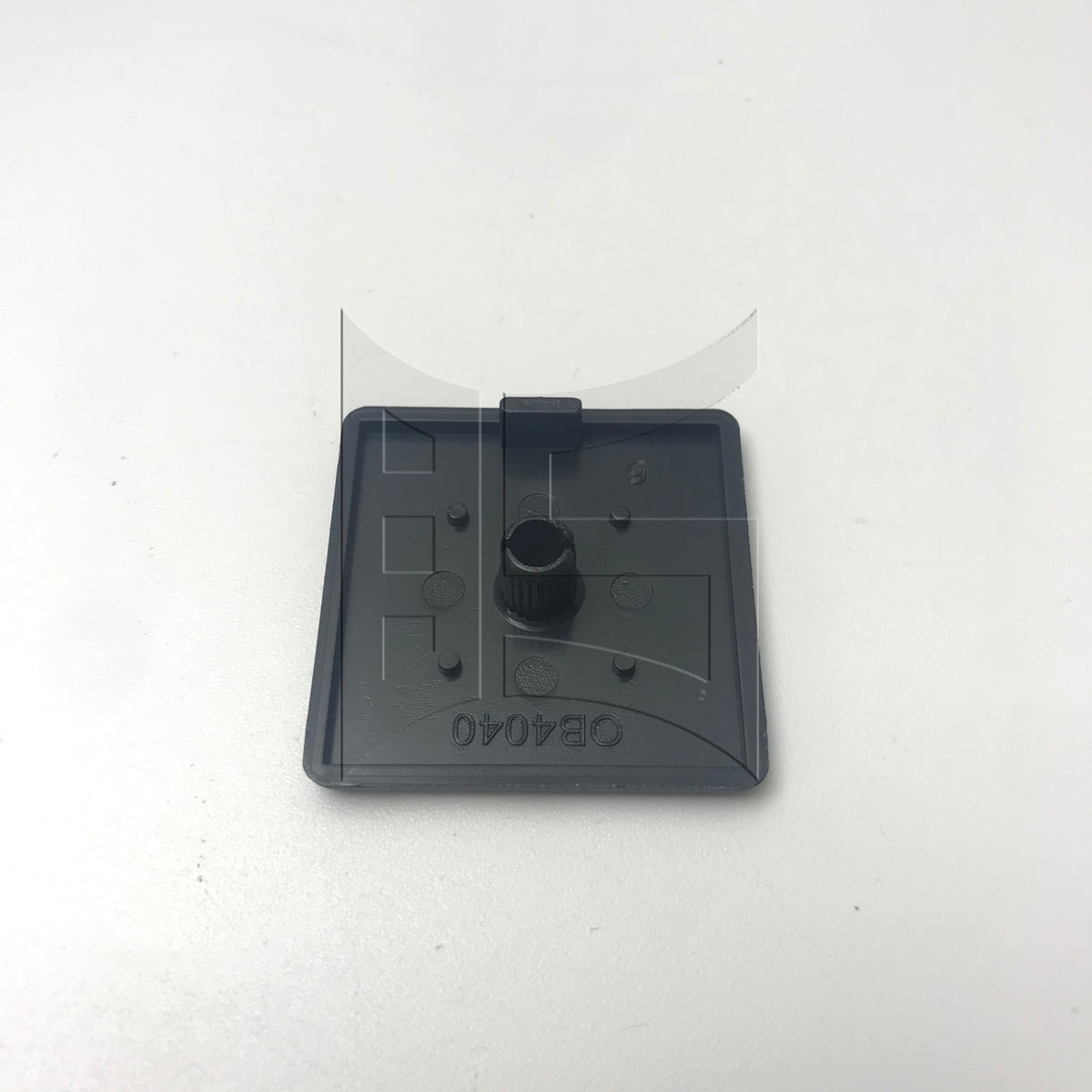 BQLZR 2pcs Extrusion End Cap 40x40mm Plastic for Mountaineering Platforms