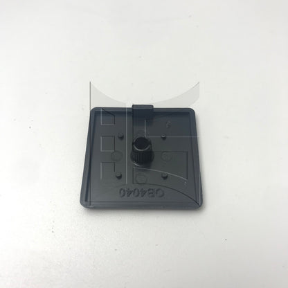 BQLZR 2pcs Extrusion End Cap 40x40mm Plastic for Mountaineering Platforms