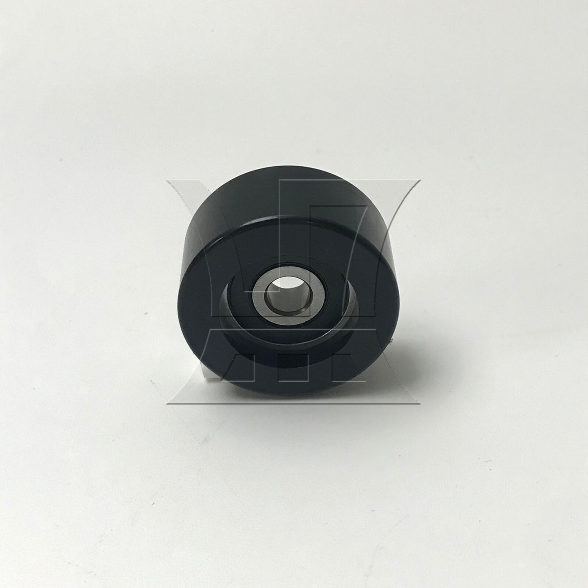 BQLZR 2pcs Flat-Groove Bearing Pulley Wheel Black 8x40x20mm Black for Furniture Hardware Accessories