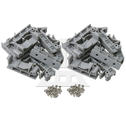BQLZR DIN 35 Rail Mounting Adapter Circuit Board Mounting Bracket Holder