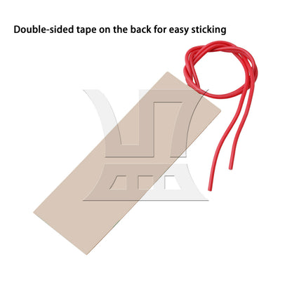 BQLZR 12V 10W Flexible PI Heating Thin Film Pad Adhesive Plastic Heater Plate