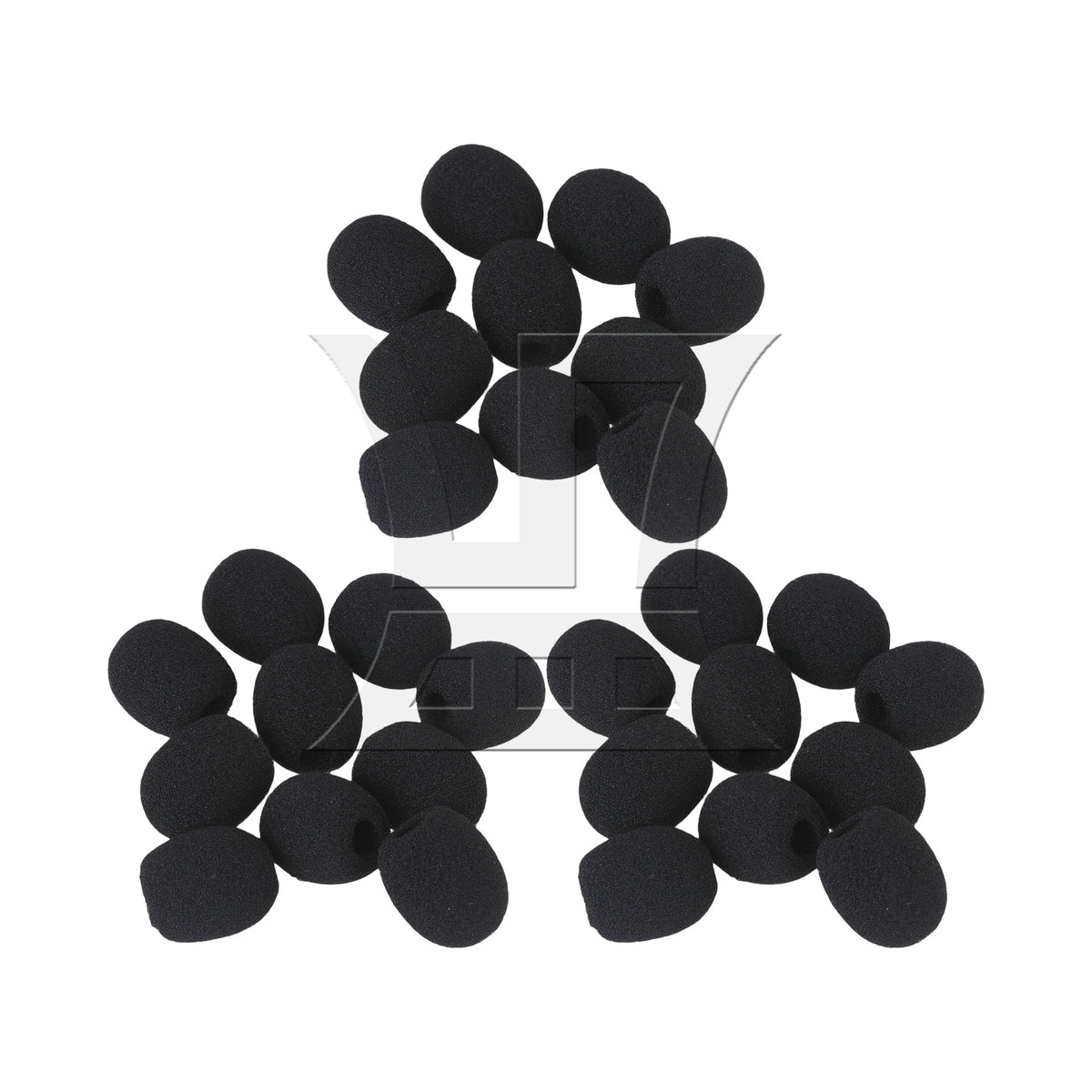 BQLZR EY-M05 Headset Microphone Wind Shield Foam Mic 8mm Dia BQLZR Black