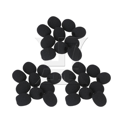 BQLZR EY-M05 Headset Microphone Wind Shield Foam Mic 8mm Dia BQLZR Black