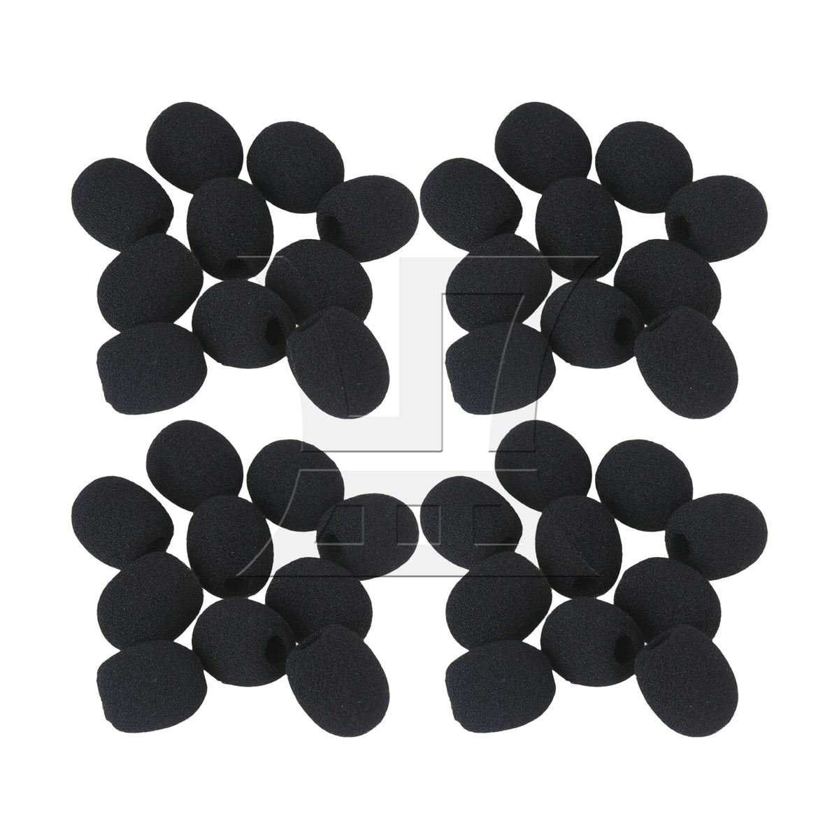 BQLZR EY-M05 Headset Microphone Wind Shield Foam Mic 8mm Dia BQLZR Black