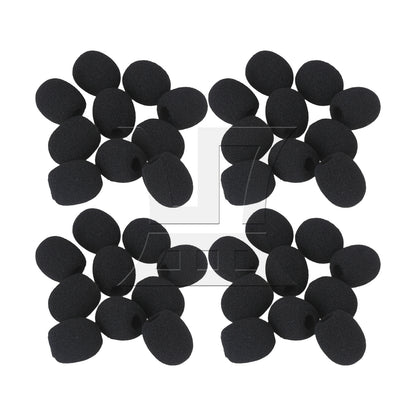 BQLZR EY-M05 Headset Microphone Wind Shield Foam Mic 8mm Dia BQLZR Black