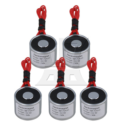 BQLZR DC 9V 50N 0.5A Electric Lifting Magnet Electromagnet Replacement 5kg