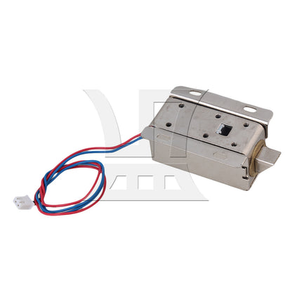 BQLZR Silver 12V Cabinet Locks Cabinet Door Electric Lock Assembly Solenoid