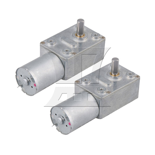 BQLZR DC12V Lower Speed High Torque Turbo Geared Motors 2RPM for DIY Parts