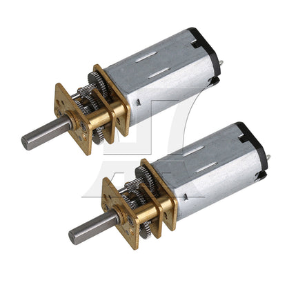 BQLZR 2 Pieces DC6V 300RPM N30 Micro Deceleration Geared Motors Industrial Tools