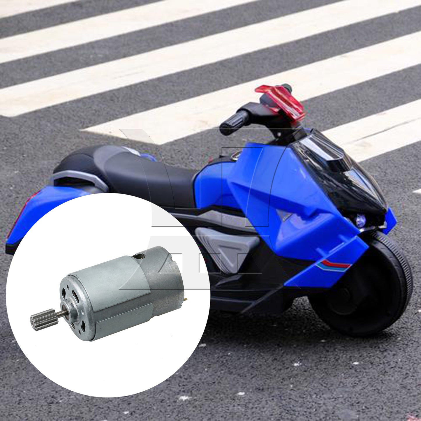 BQLZR 12V 550 Kids Motors High Speed Torque 30000RPM 10T for RC Boat