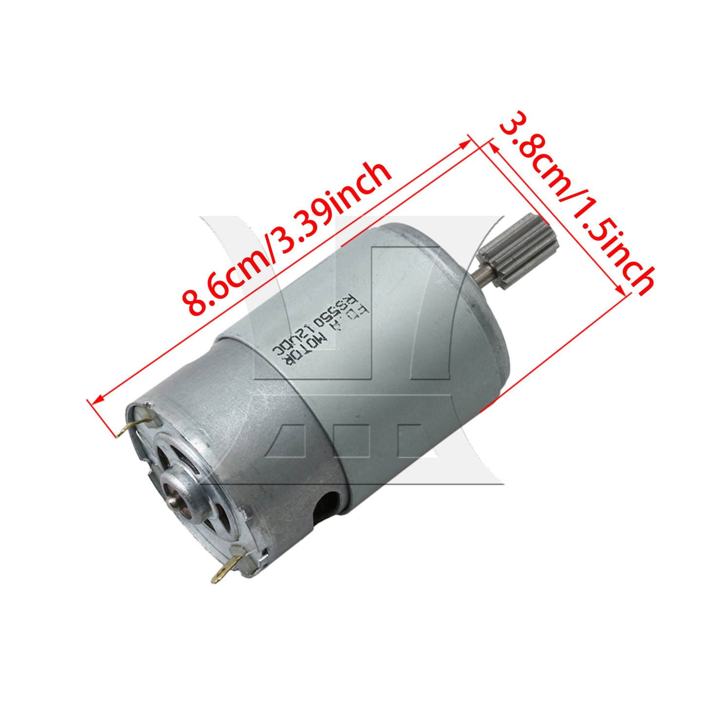 BQLZR 12V 550 Kids Motors High Speed Torque 30000RPM 10T for RC Boat