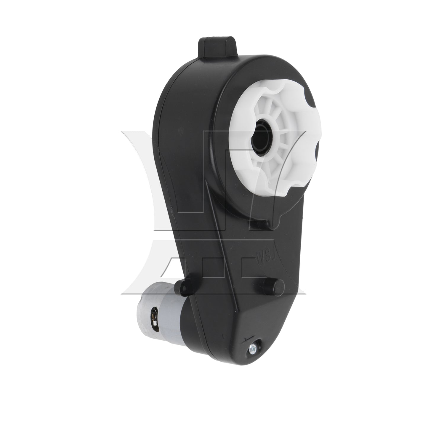 BQLZR 2 Pieces 12V 550 Electric Motor Gear Box 30000RPM for Ride on Cars Parts