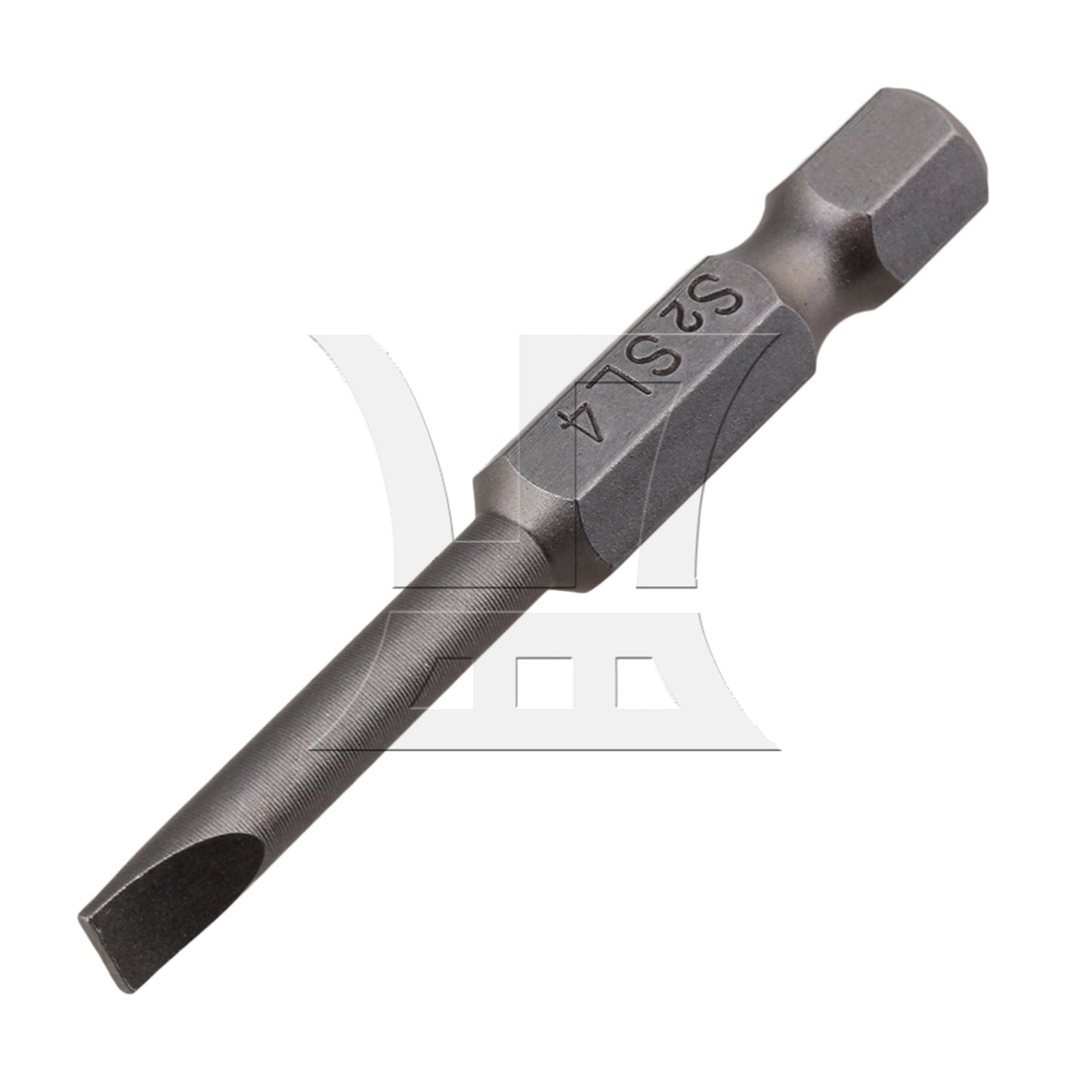 BQLZR 12 Pieces S2 Alloy Steel Hex Handle Flat Head Screwdriver Bits 1/4"