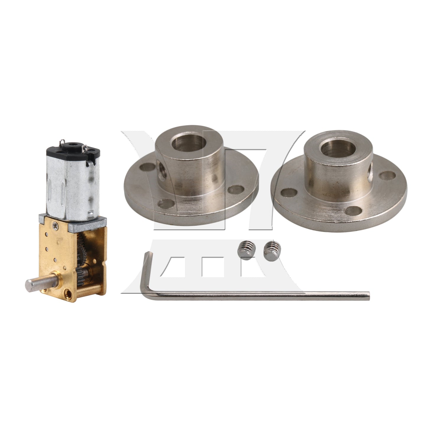 BQLZR Rigid Flange Coupling Motor Guide Shaft Coupler Motor Connector 8mm