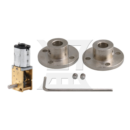 BQLZR Rigid Flange Coupling Motor Guide Shaft Coupler Motor Connector 8mm