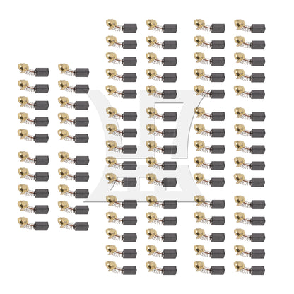 BQLZR Electric Motor Carbon Brushes Tools Replacement 0.63x0.43x0.28inch