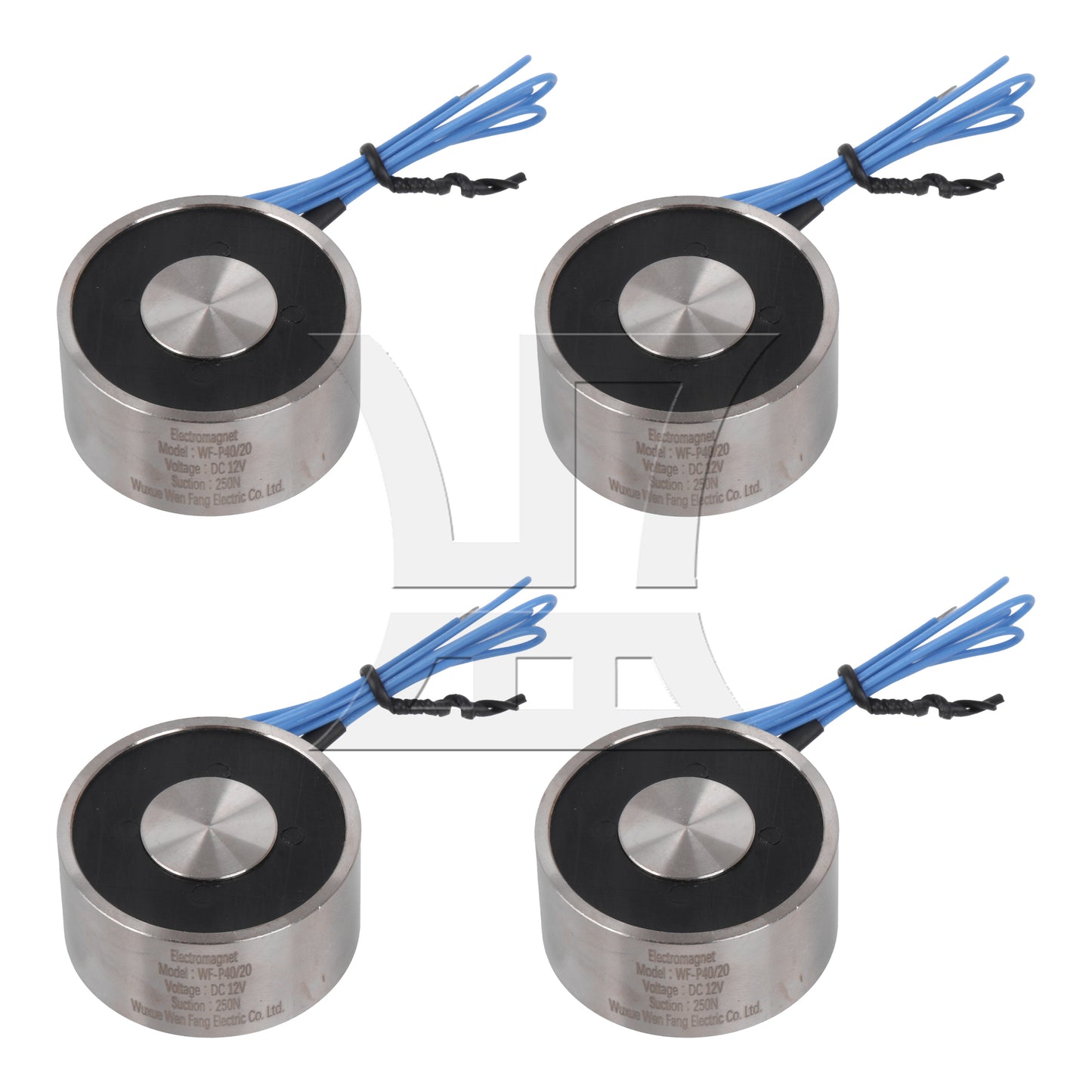 BQLZR  DC 12V Round Electricity Magnet Metal Lifting Suction Tool 25kg 250N